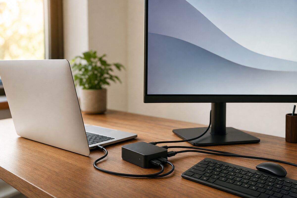 A Docking Station and What It Adds to a Laptop